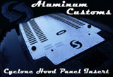 Aluminum Customs Louvred Hood Panel Insert