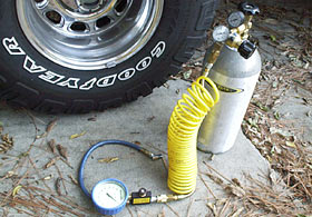 Intercomp gauge with Power Tank